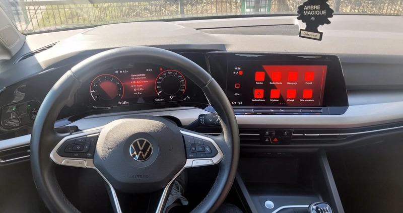 Volkswagen Golf cena 73500 przebieg: 32000, rok produkcji 2022 z Zator małe 407